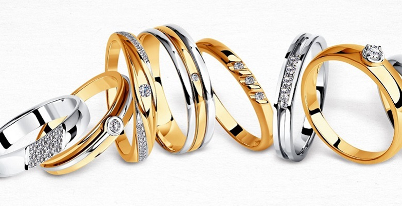 золотое кольцо женское