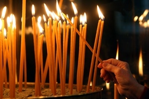 восковые церковные свечи