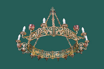 Хорос 018 «Суздаль» 12 свечей, 6 лампад, 1200*1500 Хорос 018 «Суздаль» 12 свечей, 6 лампад, 1200*1500