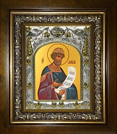 Икона освященная ''Давид царь и пророк'', в деревяном киоте