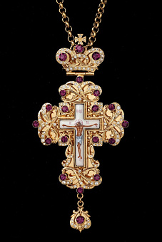 Крест наперсный № 72 /золочение/ Крест наперсный № 72 /золочение/
