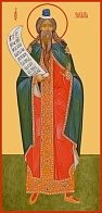 Захария пророк, икона