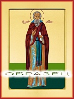 Икона деревянная с золочением ''Преподобный Даниил Переяславский''