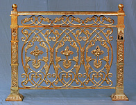 Решетка на солею №7 золочение Решетка на солею №7 золочение