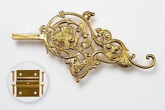 Кронштейн №15 для лампады золочение Кронштейн №15 для лампады золочение