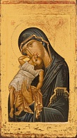 Икона Божией Матери Взыграние Младенца