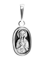 Образ «Св. Мц. Дарья», серебро 925 пробы
