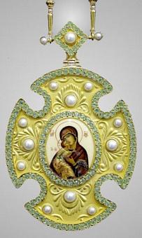 Панагия №120 / золочение / серебро (УИН) Панагия №120 / золочение / серебро (УИН)