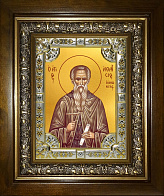 Икона АФАНАСИЙ Афонский, Преподобный (СЕРЕБРЯНАЯ РИЗА, КИОТ)