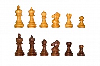 Шахматы классические стандартные деревянные утяжеленные (высота короля 3,50")