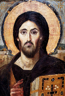 Икона Христос Пантократор (Синайский)