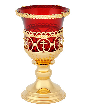 Лампада настольная №10а золочение Лампада настольная №10а золочение