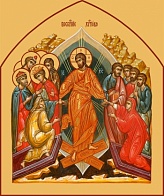 Икона Воскресение Христово для иконостаса