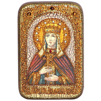 Икона ЛЮДМИЛА Чешская, Княгиня, Мученица (ПОДАРОЧНАЯ)