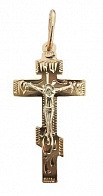 Крест православный "Москва златоглавая" 1,49 грамм