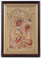 Икона Пресвятой Богородицы ТИХВИНСКАЯ (РИЗА, КИОТ)