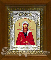 Икона освященная ''Лариса'', в деревяном киоте