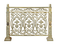 Решетка на солею №7 лак Решетка на солею №7 лак