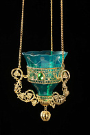 Лампада филигранная №3 / золочение Лампада филигранная №3 / золочение