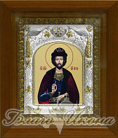 Икона ИГОРЬ Черниговский, Благоверный Князь (СЕРЕБРЯНАЯ РИЗА, КИОТ)