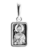 Образ «Святой страстотерпец царь Николай», серебро 925 пробы