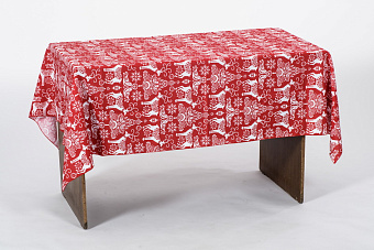 Скатерть рождественская 190 х 150 (сублимационная печать) №1 Скатерть рождественская 190 х 150 (сублимационная печать) №1