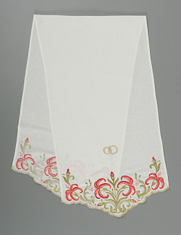 Рушник венчальный вышивка гладь №1 Рушник венчальный вышивка гладь №1