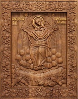 Икона Пресвятой Богородицы СПОРИТЕЛЬНИЦА ХЛЕБОВ (РЕЗНАЯ)
