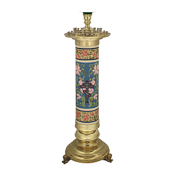 Подсвечник №12 А роспись Подсвечник №12 А роспись