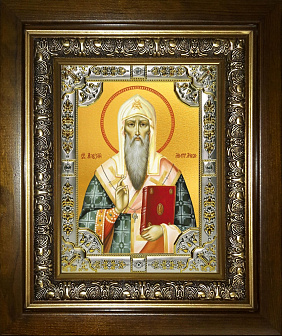 Икона освященная Алексий (Алексей) митрополит Московский, в деревянном киоте