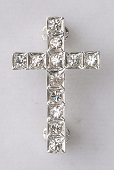 Крест на скуфью / серебрение Крест на скуфью / серебрение