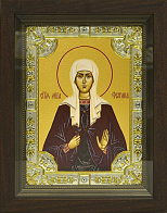 Икона освященная Светлана (Фотина) мученица в деревянном киоте