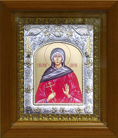 Икона освященная ''Валерия'', в деревяном киоте
