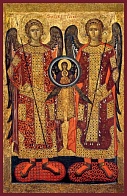 Икона Гавриил и Михаил Архангелы