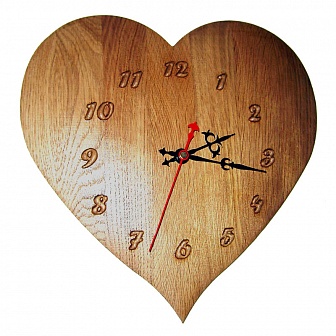 Часы Сердце