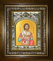 Икона АРТЕМИЙ (Артём) Антиохийский, Великомученик (СЕРЕБРЯНАЯ РИЗА, КИОТ)