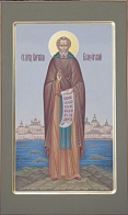 Икона КИРИЛЛ Белозерский, Преподобный (РУКОПИСНАЯ)