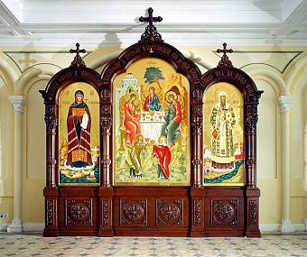 Киот напольный ''Трехчастный'' Киот напольный ''Трехчастный''