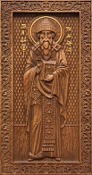 Икона СПИРИДОН Тримифунтский, Святитель (РЕЗНАЯ)