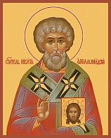 Никита исповедник, архиепископ Аполлониадский, икона