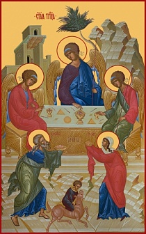 Икона Троица Пресвятая
