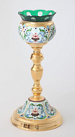 Лампада напрестольная №2 роспись / золочение Лампада напрестольная №2 роспись / золочение