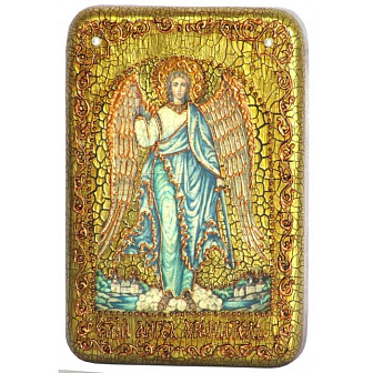 Икона Ангел-Хранитель из дуба