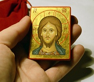 Дорожная икона ''Образ Господа Нашего Иисуса Христа (оплечный)''