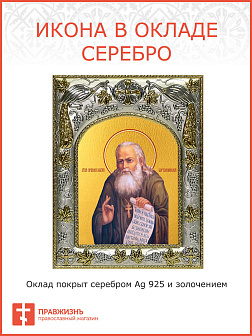 Икона освященная "Алексий Бортсурманский, праведный (Алексей)