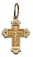 Крест православный из золота из коллекции Иваново 1,4 грамм