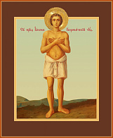 Праведный Иаков Боровичский, Новгородский, икона