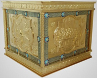 Облачение на престол №20 1, 0*1, 0 золочение патинирование эмаль Облачение на престол №20 1, 0*1, 0 золочение патинирование эмаль