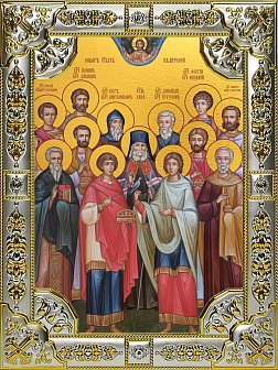 Икона Собор святых целителей