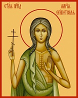 Мария Египетская преподобная, икона